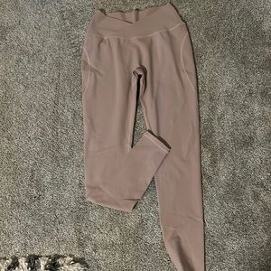 Alphalete medium leggings, cross front